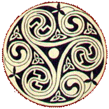 Celtic Triskele by Elly Fithian